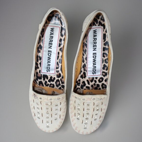 Warren Edwards Women's Suede Leather Size 9 Slip On Shoes Loafers Flat Moccasin - Picture 11 of 11